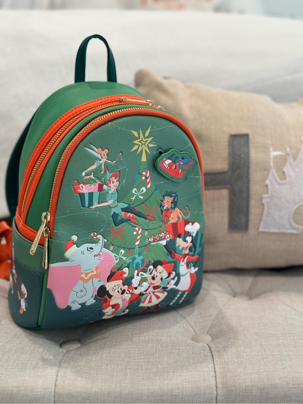 Disney Holiday Loungefly Backpack